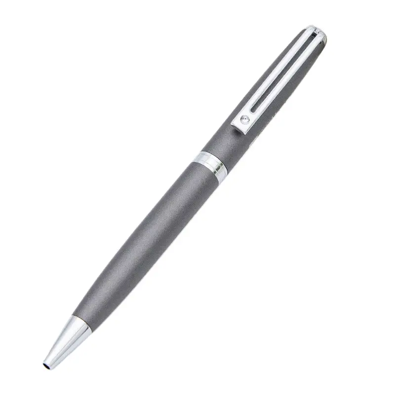 XJ114 नई डिजाइन प्रमोशनल ऑफिस मेटल बॉल पेन विज्ञापन प्रिंट कस्टम लोगो बॉलपॉइंट पेन