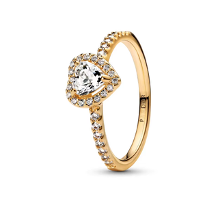 <span class=keywords><strong>Anillo</strong></span> PandoraFF 2026 <span class=keywords><strong>de</strong></span> <span class=keywords><strong>Plata</strong></span> <span class=keywords><strong>de</strong></span> Ley S925 con Corazón Rosa y Lazo Ovalado Dorado para el Dedo Índice, Estilo <span class=keywords><strong>de</strong></span> Alta Gama para Mujer - Product Image 4