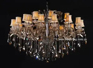 Italiano di lusso di cristallo luce del pendente lampadario di cristallo per il ristorante Hotel villa arredamento Moderno Maria teresa lampadario