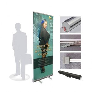 Expositor Enrollable Retráctil de Alta Resistencia con Diseño Personalizado, Soporte de Aluminio Portátil para Pancartas POP-UP para Ferias Comerciales y Exposiciones - Product Image 6