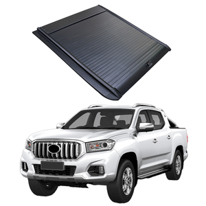 Cubierta de Caja Retráctil de Aleación de Aluminio con Cierre y Persiana Enrollable Rígida Impermeable para <span class=keywords><strong>Camioneta</strong></span> Ford Ranger <span class=keywords><strong>2023</strong></span> - Product Image 1