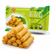BRC Certified Premium 40g Lumpia Sayuran Renyah Gulungan Tangan dengan Teknologi IQF