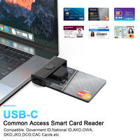 Lector de tarjetas inteligentes OTG USB C más vendido Acceso común para teléfono móvil y computadora portátil