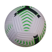 Ballon de football finition gaufrée 12 panneaux football cousu à la machine pour ballon de sport d'entraînement