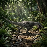 Modèle de jouet en plastique solide écologique certifié CE, 14 pouces, peint à la main, haute simulation, Tyrannosaurus Rex de chasse, pour enfants