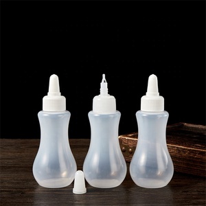 Bouteille à presser en plastique de qualité alimentaire Bouteille à sauce vide en PE avec sauce à confiture Mayonnaise Bouteilles à presser <span class=keywords><strong>fantaisie</strong></span> pour la cuisine - Product Image 2