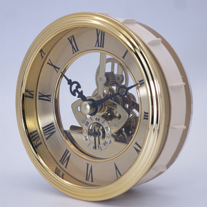 Keshi K86-DB1-2 di alta qualità metallo oro/argento scheletro orologio inserto con numeri arabi dalla cina - Product Image 3