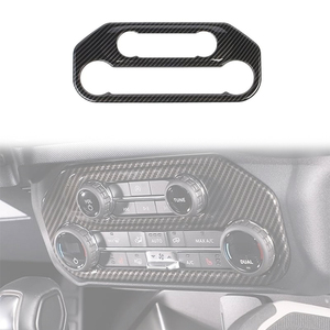 LUMA 4x4 aksesuarları ABS klima kontrolü Panel dekorasyon Ford Bronco 2021-2024 2/4 kapı araç bindirmeleri için kapak - Product Image 1