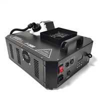 Machine à fumée légère Machine à brouillard pour la fête de mariage 1500W effet de scène noir LED Up Machine à brouillard liquide
