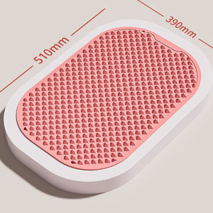 Bantalan pijat akupuntur titik tekanan alat refleksi kaki Oval silikon dua sisi alas pijat kaki - Product Image 5