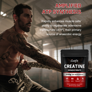 <span class=keywords><strong>Creatina</strong></span> Monohidrato en Polvo Pura, Estándar Alemán, Platino, 200 Mallas, 100% Micronizada, Etiqueta Personalizada, 500g - Product Image 5