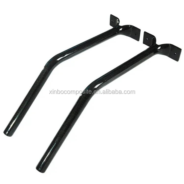 Ultralight Carbon Fiber Gooseneck for Window Cleaning, High Strength Window Cleaning Gooseneck