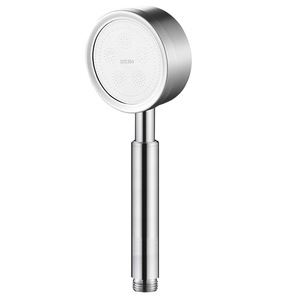 Boosted <b>Shower</b> Head 304 Stainless Steel Round Handheld With Hose Set Universal Rotation - Product Image 2