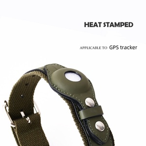Collier pour animaux de <span class=keywords><strong>compagnie</strong></span> réglable en cuir, moderne, classique, vintage, portable, laisse résistante à l'usure pour chiens de taille moyenne <span class=keywords><strong>et</strong></span> grande - Product Image 2