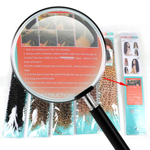 Rebecca Fashion Estensioni per Capelli Intrecciati Water Weaves <span class=keywords><strong>Passion</strong></span> 23 Pollici, Trecce Crochet, Capelli Spring Twist - Product Image 3