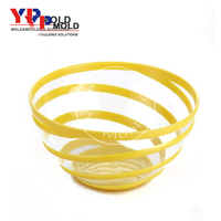 Moule d'injection plastique bicolore personnalisé pour boîte à lunch PVC ABS silicone métal pour appareil ménager et couvercle de bac à légumes