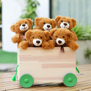 Pabrik kualitas tinggi kustom panas Multi Warna Teddy Bear dengan pita mainan mewah Peluche boneka Teddy Bear untuk hadiah - Product Image 1