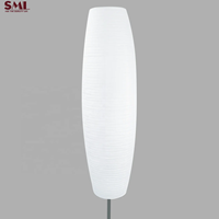 SML lampadaire contrôle tactile nuit lampadaire USB Rechargeable soins des yeux lampe de Table Design papier noir métal lumière