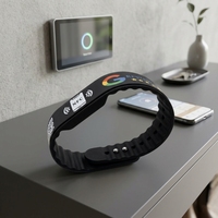 Bracelet personnalisé en silicone pour casier de rangement en caoutchouc avec paiement NFC et code QR, étanche, pour usage en spa