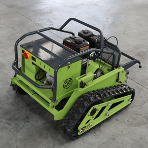 Tondeuse robot intelligente pour l'aménagement paysager et le nettoyage des mauvaises herbes, tondeuse à chenilles de 550 mm avec télécommande pour les zones aquatiques - Product Image 2