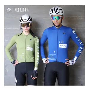 Mcycle Wholesale Cycling Clothes Comfortable Bike Jersey Women Cycling Shirt Long Sleeve Men's Cycling Jersey