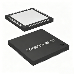 CY7C68013A-56LTXC EZ-USB FX2LP 48MHz 16KB RAM 56-QFN 8x8mm USB 2.0 Controlador de Periféricos de Alta Velocidad IC - Product Image 1