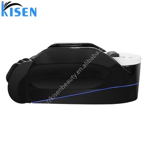 KISEN Automatic Massage Hair Salon Furniture Head Spa Electric Massage Shampoo <b>Bed</b> With Water Circulation Hair Shampoo Basin - Product Image 5