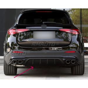 Difusor de Parachoques Trasero para Coche, Alerón, Divisor, Modificación de Salida de Escape Trasera para Mercedes Benz GLC X254 2023+, Accesorio para Coche - Product Image 6