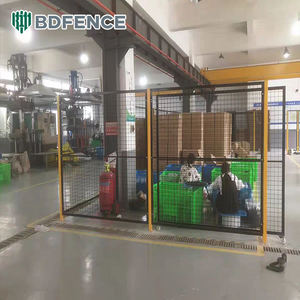 Fabriek Magazijn Partitie Isolatie Netwerk Veiligheid Workshop Metalen Hek Veiligheidshek Panelen Gepoedercoat - Product Image 5
