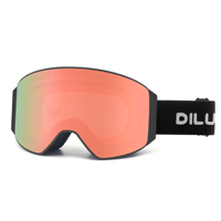 Lunettes de ski OEM personnalisées, anti-buée, avec lentille magnétique remplaçable, éponge et sangle ajustables, pour hommes et femmes, vente en gros pour les sports de plein air
