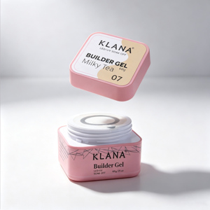 KLANA Vente en gros Nouveau Gel Constructeur en Pot de 60g, 12 Couleurs, Sans HEMA, Gel UV LED pour Extension d'Ongles, Soak Off pour Salon de Manucure - Product Image 1