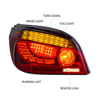 Archic – nouveau Design de feu arrière de voiture pour BMW série 5 E60 2008-2010 feu arrière LED complet Style échelle de Dragon modifié