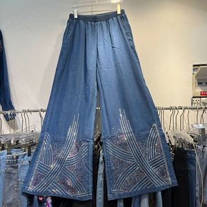 Camisa de Mezclilla de Alta Gama y Estilo Moderno para el Verano 2026 con Detalles Decorativos + Pantalones Anchos Modernos y Estilizantes - Product Image 5