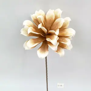 Grosir Sentuhan Nyata Eva Bunga Buatan Bunga Raksasa Bunga Palsu untuk Dekorasi Rumah Toko Pernikahan