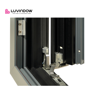 Exposition de projet de logement moderne CIland Fenêtre tournante inclinable à cadre en aluminium blanc - Product Image 6