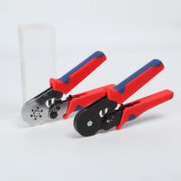 Pince à sertir tubulaire mini GKGJ HSC8 6-6A, pince à sertir à cliquet multifonctionnelle européenne, acier 24-8AWG, industrielle