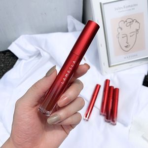 ลิปกลอสแบบหลอดสีแดงที่ให้ความเงางามแบบซาตินแมตต์ไม่ทำให้สีปากจางหายง่าย ลิปกลอสสีสดใส ลิปกลอส ลิปกลอส เมคอัพ - Product Image 2