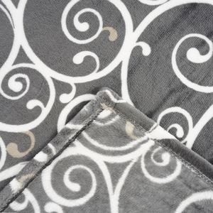 Couverture simple couche au design personnalisé, couverture jumelle douce et confortable, couverture flanelle floue pour lit, canapé - Product Image 4