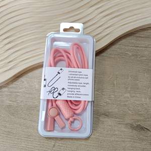Lanière de téléphone réglable et rétractable, sangle de cou et d'épaule transversale, cordon de sécurité anti-perte avec emballage en boîte pour la vente en gros - Product Image 4