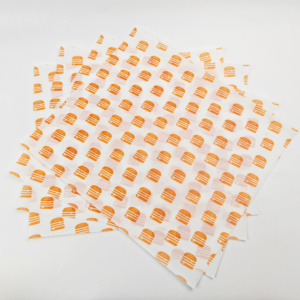Wholesale Custom Printed Food Safe Grade Baking <b>Paper</b> Brand Logo <b>Wax</b> Coated Greaseproof Deli Meat Wrapping <b>Paper</b> for Sandwiches - Product Image 6