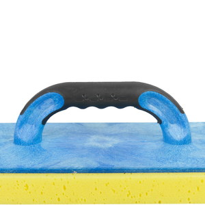 Vente en gros de flotteurs professionnels économiques pour <span class=keywords><strong>carrelage</strong></span> et truelle en plastique Lame en mousse éponge jaune Manche en plastique Truelle légère - Product Image 5