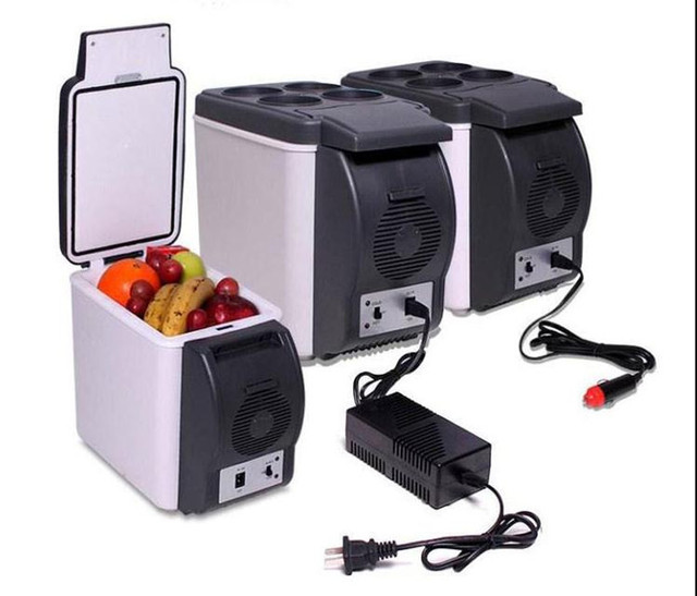 6L Mini Car Fridge Cooler Warmer 2 in 1 Multi-function 12V Travel Portable Electric Icebox Wholesale Refrigerator