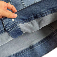 Fabricants de vêtements, veste en jean pour femmes personnalisée avec broderie florale, boutonnée, luxe, coupe classique, veste en jean patchwork