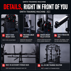 Équipement de musculation commercial pour la maison : Gantry pour l'exercice des pectoraux, des biceps, des muscles des jambes et des deltoides - Product Image 5