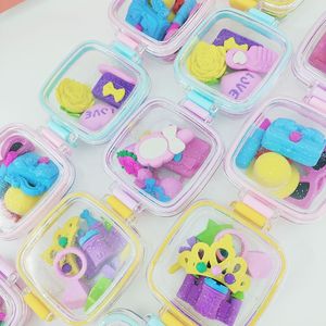 Borrador de lápiz desmontable de estilo de dibujos animados de astronauta nuevo creativo ensamblado dulce regalo para el Día de los niños - Product Image 3