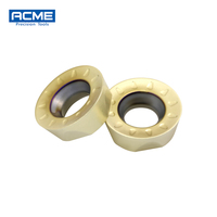 ACME Square PVD Coated CNC Machine Indexable Milling Insert RPMT RPMT08T2 RPMT08T2MO RPMT08T2MOE JS High-Precision Carbide Tool