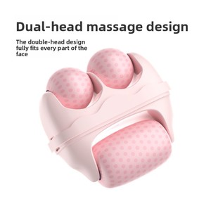Masque facial rafraîchissant à double tête et système de massage <span class=keywords><strong>Derma</strong></span> Rolling pour l'amélioration de la beauté ZH-3320 pour les soins du visage - Product Image 2