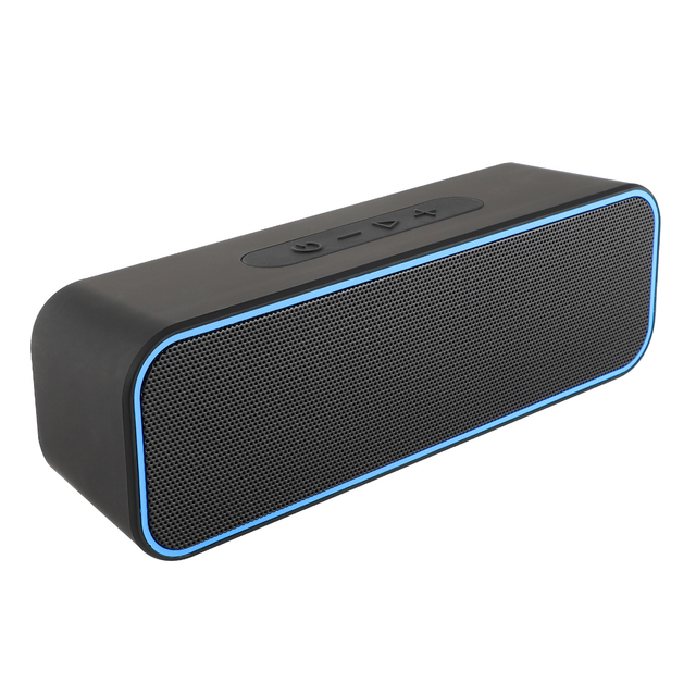 2025 New Wholesale Waterproof HiFi Subwoofer Portable Speaker with TF/AUX/FM Home Audio for Outdoor/Car/Home/Party Use