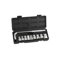 Kits de réparation de machines de 37 pièces - Ensemble complet d'outils de maintenance électrique et de quincaillerie domestique dans une boîte à outils