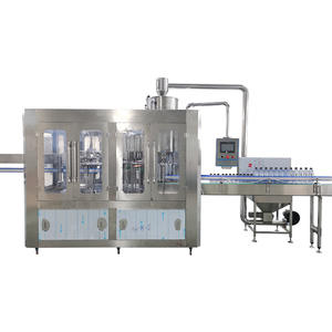 A à Z automatique <span class=keywords><strong>3</strong></span> 1 Machine de remplissage d'eau potable pure Ligne de production complète d'embouteillage pour animaux de compagnie Tension 220v Fabricant direct - Product Image 3